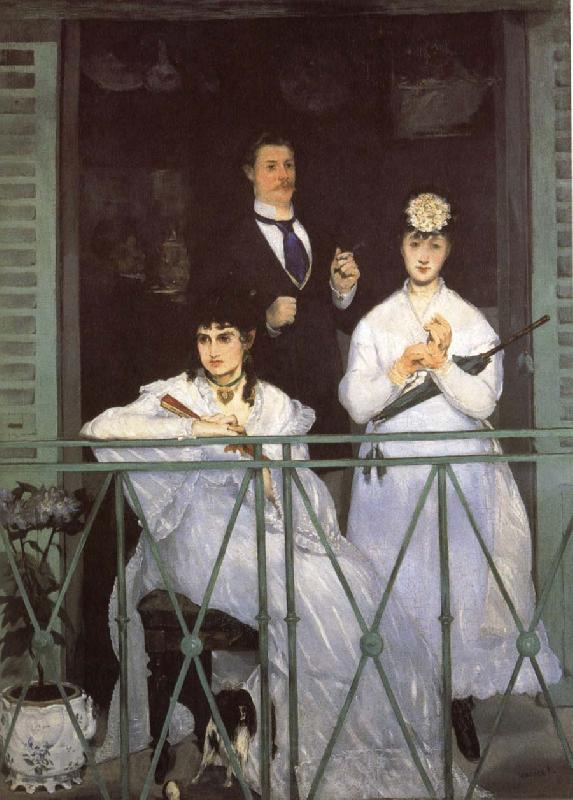 Edouard Manet The Balcony France oil painting art